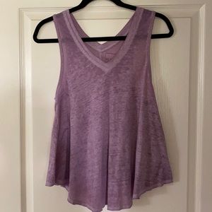 Free People Purple tank top